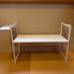キッチンラック　高さや幅を調整できますの画像