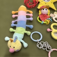 ベビー　新生児　カラフルながらがら・ラトルおもちゃセットの画像
