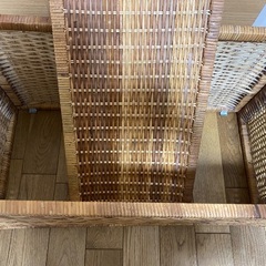 【東京　板橋区引取り】カゴの物入れの画像