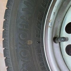 軽トラ　スタットレスタイヤの画像