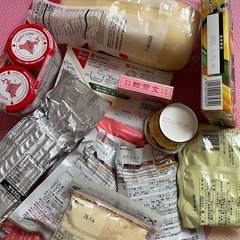 【決定しました】食品、日用品などの画像