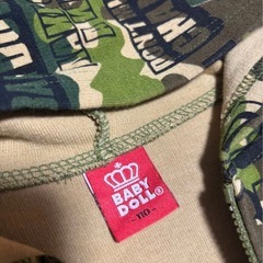 BABYDOLL 迷彩柄 パーカーの画像