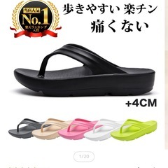 一回使用のみ✨サンダルの画像