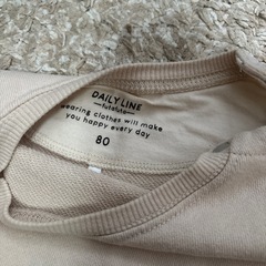 バースデイ　トレーナー3色　80の画像