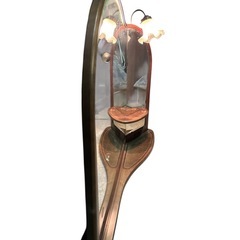 【美品‼️】おしゃれ　アンティーク調　ドレッサーミラーの画像