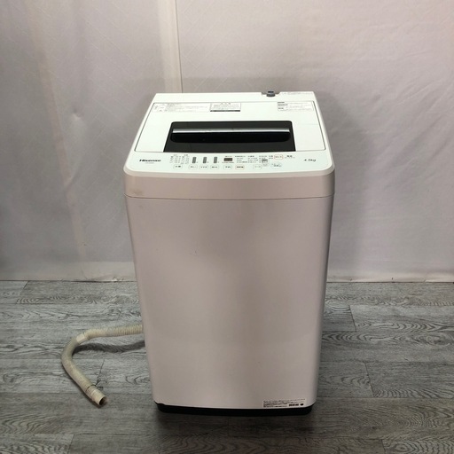 Hisense HW-E4502 洗濯機　2019年製 洗濯機 ハイセンス 4.5kg HW-E4502 2019年製【安心の3ヵ月保証付