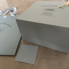 ジェラピケ　ショッパー＆プレゼント箱の画像