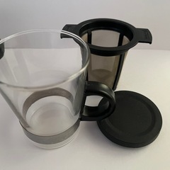 耐熱ガラス　ティーカップの画像