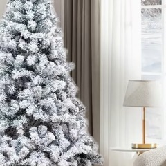 クリスマスツリー  雪付き 270cm 3本セットの画像