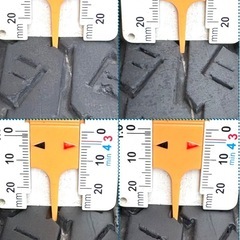 軽トラ・箱バン用　中古タイヤ4本の画像