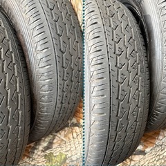 軽トラ・箱バン用　中古タイヤ4本の画像