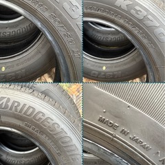 軽トラ・箱バン用　中古タイヤ4本の画像