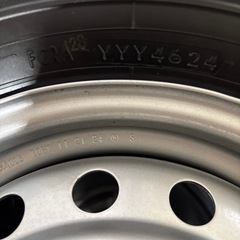 夏タイヤスチールホイール4本セットの画像