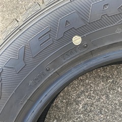 未使用品195/65R15 1本 スタッドレスタイヤ GOODYEAR ICENAVI 6 中古 応急用スペア積み込み用などにの画像