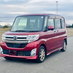 平成27年＊ダイハツ タントカスタム X SA＊9万キロ＊2年車検コミコミ39の画像
