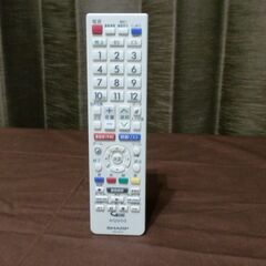 シャープ純正TVリモコン　GB278SWの画像