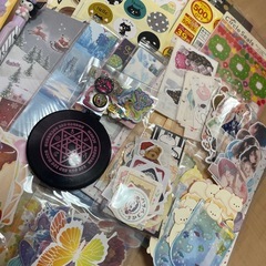 紙モノ、マステ、シールなどの画像