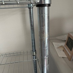 決まりましたスチールラック　メタルラックの画像