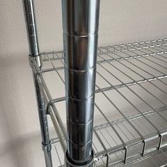 決まりましたスチールラック　メタルラックの画像