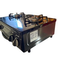 【美品‼️】リンナイ ガスコンロ RT31NHS-R LPガス用 ホース付き　中古の画像