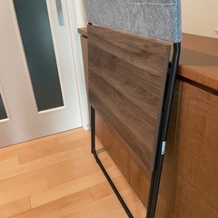 ポケット付き折りたたみ机　の画像