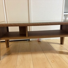 カフェ風　ローテーブルの画像