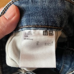 ユニクロ スキニージーンズ(32)の画像