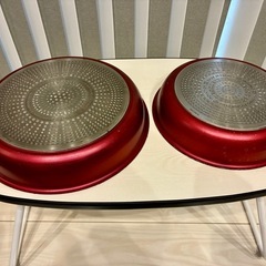 T-fal　フライパン2個×取手の画像