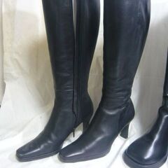 広島市　南区　ブーツ　23.0　２足　中古　現状の画像