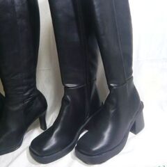 広島市　南区　ブーツ　23.0　２足　中古　現状の画像