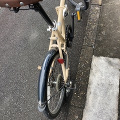 譲渡決まりました 折り畳み自転車の画像