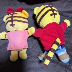 しまじろうはなちゃん　しまじろうはパペットです。2点セット　バラ売り可能ですの画像