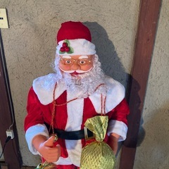 サンタクロース人形　特大サイズの画像