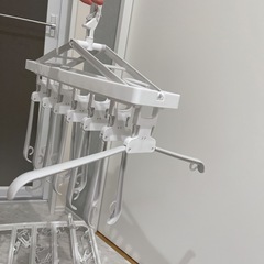 美品ニトリ洗濯ハンガーセットの画像