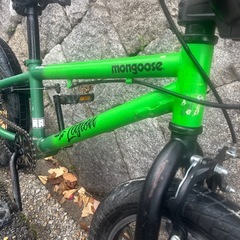 MONGOOSE マングース LEGION L16 16インチ キッズバイク 子供車 中古 USED GN リージョン グリーン BMX フリースタイルの画像
