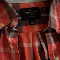 メンズ👨🏻チェックシャツMの画像