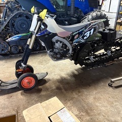 スノーバイク　YZ450　の画像