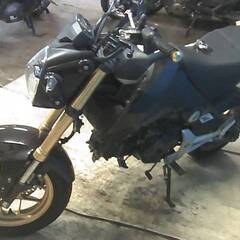 HONDA グロム 黒 エンジン始動動画 自賠責保険で乗れます 半額配送キャンペーン 期間限定 現状渡し諸経費￥0- 横浜 P-Yardの画像
