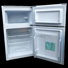 ★動作確認済み★冷蔵庫　2023年製　87L　YRZ-C09LW　REFAGE　ヤマダ電機オリジナルの画像