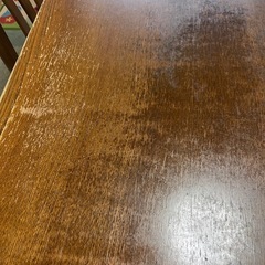 ダイニングテーブルと椅子４脚　引き渡し１月後半の画像