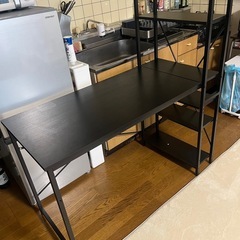 【商談中】パソコンデスク 机 デスク テレワーク 書斎デスク 学習机 PCデスク ゲーミングデスクの画像