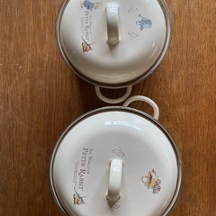 ピーターラビット　鍋 2個セットの画像