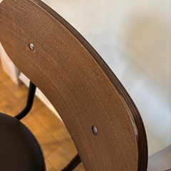 カウンターチェア　昇降式　２脚セットの画像