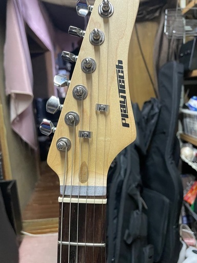 美品 PLAY TECH ギター　グリーン