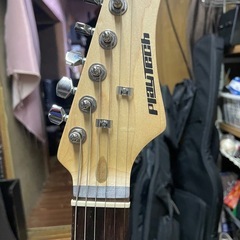 美品 PLAY TECH ギター　グリーンの画像