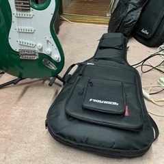 美品 PLAY TECH ギター　グリーンの画像