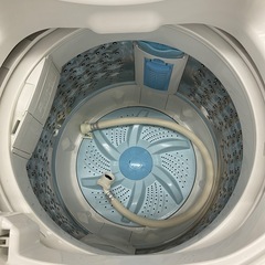 東芝 全自動洗濯機 グランホワイト 6kg AW-6G3(W) 2015年製の画像