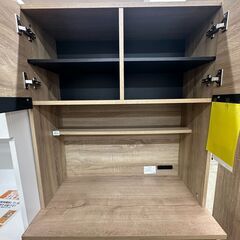 【ジャングルジャングル滋賀草津店】ジモティ来店特価!!　食器棚　ナチュラル　J-2512142の画像