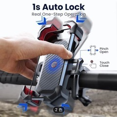 ⭐︎ スマホホルダー バイクや自転車に ⭐︎の画像