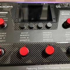 G6 zoomマルチエフェクターの画像